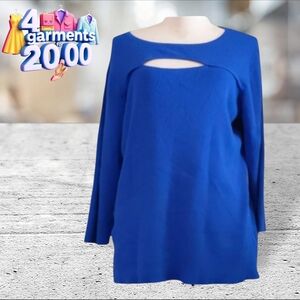 Cato royal blue sweater size 18-20